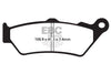 EBC Double-H Sintered Brake Pads Royal Enfield Himalayan FA209/2HH Front FA213HH Rear HH Rated High Performance Motorcycle Brake Pads