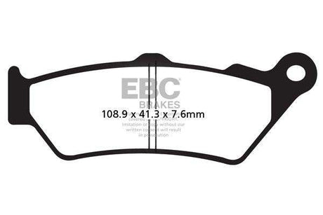 EBC Double-H Sintered Brake Pads Triumph Street Scrambler FA447HH Front FA209/2HH Rear HH Rated High Performance Motorcycle Brake Pads