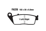 EBC Double-H Sintered Brake Pads Kawasaki Ninja 650 FA226HH Front FA174HH Rear HH Rated High Performance Motorcycle Brake Pads