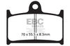 EBC Double-H Sintered Brake Pads Triumph Rocket III Roadster 2294 FA236HH Front FA209HH Rear HH Rated High Performance Motorcycle Brake Pads