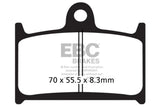 EBC Double-H Sintered Brake Pads Triumph Rocket III Roadster 2294 FA236HH Front FA209HH Rear HH Rated High Performance Motorcycle Brake Pads