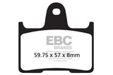 EBC Double H FA640HH sintered front brake pads for Harley-Davidson Iron 883 2014-2021