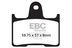 EBC Double H FA640HH sintered front brake pads for Harley-Davidson Iron 883 2014-2021