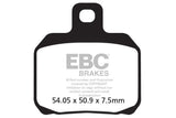 EBC Double-H Sintered Brake Pads Aprilia Tuono V4 1100 Factory FA447HH Front FA266HH Rear HH Rated High Performance Motorcycle Brake Pads