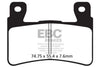 EBC Double-H Sintered Brake Pads Harley Softail Heritage FA296HH Front FA710HH Rear HH Rated High Performance Motorcycle Brake Pads