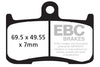 EBC Double H FA140HH sintered rear brake pads for Kawasaki Z900 ZR900 2017 onwards