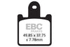 EBC Double-H Sintered Brake Pads Kawasaki Z1000 FA417/4HH FA379HH Front FA192HH Rear HH Rated High Performance Motorcycle Brake Pads