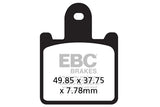 EBC Double-H Sintered Brake Pads Kawasaki Z1000 FA417/4HH FA379HH Front FA192HH Rear HH Rated High Performance Motorcycle Brake Pads