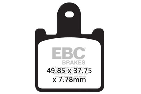 EBC Double-H Sintered Brake Pads Kawasaki Z1000 FA417/4HH FA379HH Front FA192HH Rear HH Rated High Performance Motorcycle Brake Pads
