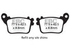 EBC Double-H Sintered Brake Pads Kawasaki Ninja ZX-10R FA447HH FA379HH Front FA436HH Rear HH Rated High Performance Motorcycle Brake Pads