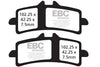 EBC Double-H Sintered Brake Pads Triumph Street Scrambler FA447HH Front FA209/2HH Rear HH Rated High Performance Motorcycle Brake Pads