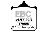EBC Double-H sintered brake pads FA604/4HH front FA213HH rear for BMW S1000R 2018 onwards high performance disc pads