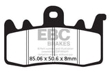 EBC Double-H Sintered Brake Pads Ducati Scrambler 1100 FA630HH Front FA213HH Rear HH Rated High Performance Motorcycle Brake Pads