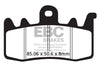 EBC Double H Sintered Brake Pads FA630HH FA181HH for Ducati Multistrada 950 high performance touring motorcycle brake pads