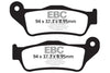 EBC Double-H Sintered Brake Pads Harley Street Rod XG750A FA209/2HH Front FA643HH Rear HH Rated High Performance Motorcycle Brake Pads