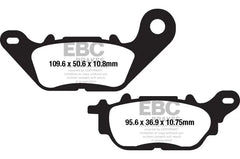 EBC Double H FA663HH sintered front brake pads for Yamaha R3 2015 onwards