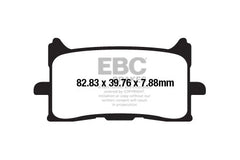 EBC Double-H Sintered Brake Pads Honda CBR 650R FA679HH Front FA496HH Rear HH Rated High Performance Motorcycle Brake Pads
