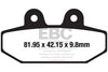 EBC Double-H Sintered Brake Pads Harley Softail Fat Boy FA296HH Front FA710HH Rear HH Rated High Performance Motorcycle Brake Pads