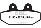 EBC Double-H Sintered Brake Pads Harley Softail Fat Boy FA296HH Front FA710HH Rear HH Rated High Performance Motorcycle Brake Pads