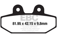EBC Double-H Sintered Brake Pads Harley Softail Heritage FA296HH Front FA710HH Rear HH Rated High Performance Motorcycle Brake Pads