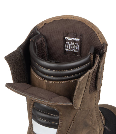 CRAMSTER Flux leather riding boots brown