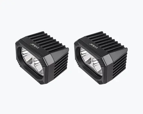 HJG 2 LED SQUARE ARTLESS WHITE FOG LIGHT