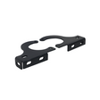 MotoCare fog light clamp mounted on Hero XPulse 210 for auxiliary lighting setup