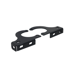 MotoCare fog light clamp mounted on Hero XPulse 210 for auxiliary lighting setup