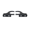 MotoCare fog light clamp mounted on Hero XPulse 210 for auxiliary lighting setup
