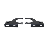 MotoCare fog light clamp mounted on Hero XPulse 210 for auxiliary lighting setup