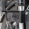 MotoCare fog light clamp Shotgun 650 black installed