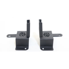 MotoCare fog light clamp Shotgun 650 black installed