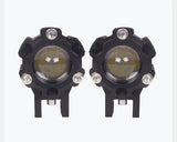 Fog Light Pair Yellow White Economy 2.0 auxiliary lights for motorcycle and car