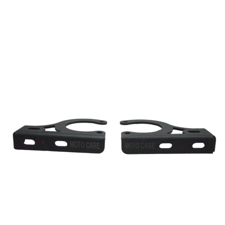 MotoCare Black Fog Light Clamp for Royal Enfield Scram 440