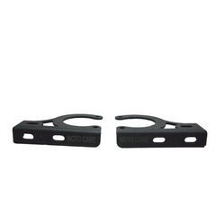 MotoCare Black Fog Light Clamp for Royal Enfield Scram 440