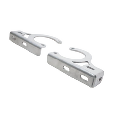 MotoCare Silver Fog Light Clamp for Royal Enfield Scram 440