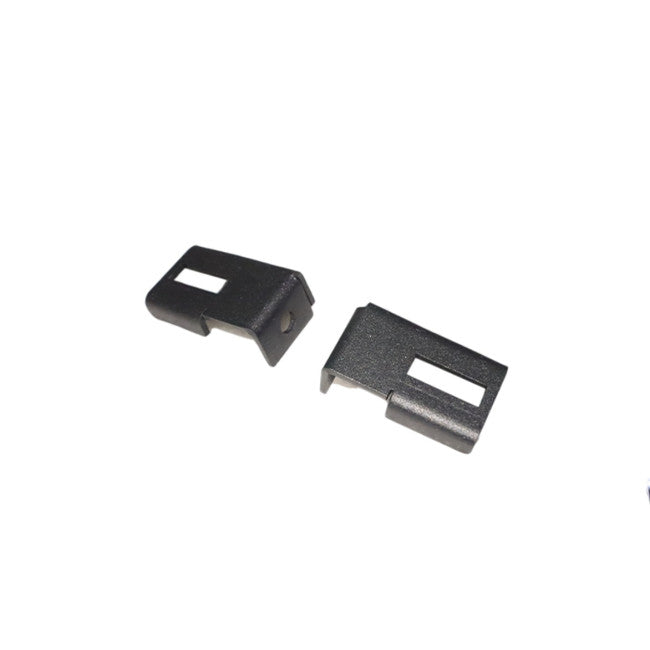 MotoCare fog light clamp mounted on Hero Xpulse holding auxiliary lights securely