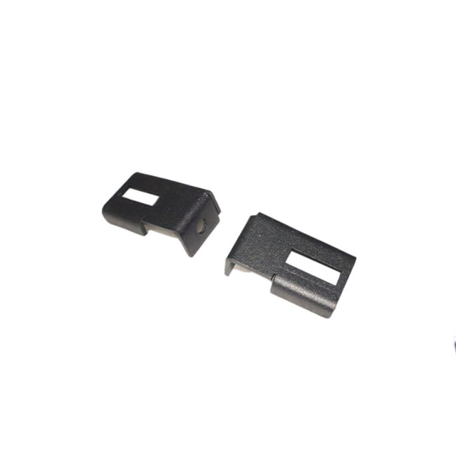 MotoCare fog light clamp mounted on Hero Xpulse holding auxiliary lights securely