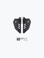 Legundary Custom Bolter Foot Rest for TVS Apache RTR 310 Black Mild Steel Rider Footpegs