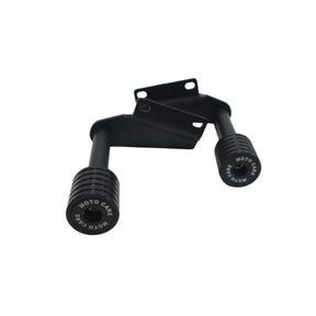 MotoCare frame sliders installed on Bajaj Pulsar RS200