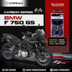 CRANK1 CFB902 carbon front brake pads for BMW F 750 GS 2017-2024