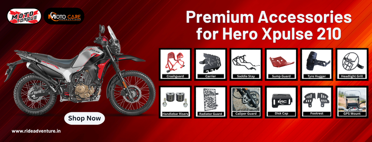 Hero Xpulse Accessories from moto torque and moto care