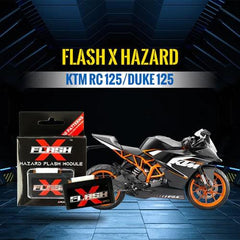 Flash X Hazard For KTM RC 125 / Duke 125