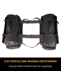 CRAMSTER Stallion 60L stormproof motorcycle saddlebags