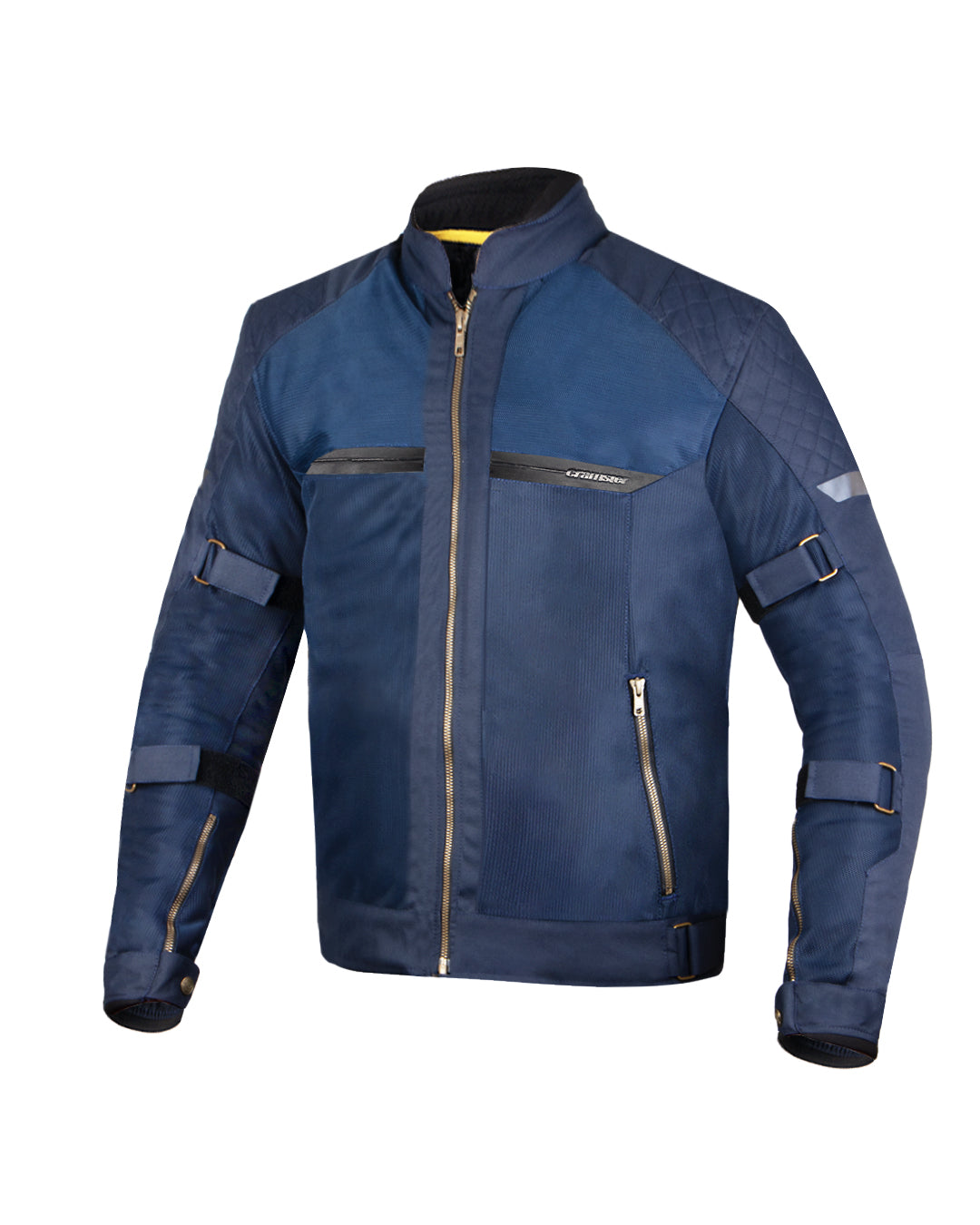 CRAMSTER Flux motorcycle jacket navy blue