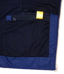 CRAMSTER Flux motorcycle jacket navy blue