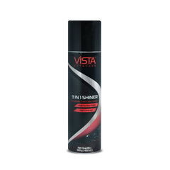 Vista Auto Care 3 in 1 Car Shiner 450ml dashboard tyre vinyl and bumper polish

