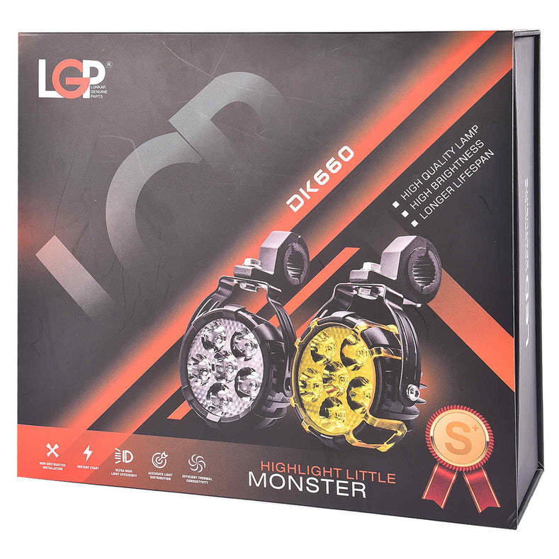 LGP DK660 90W LED Motorcycle Spotlight