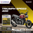 CRANK1 CRM8609 Ceramic Front Brake Pads for Triumph Speed 400