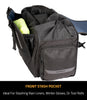 CRAMSTER Stallion 60L stormproof motorcycle saddlebags